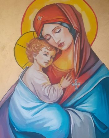 ICOANA MAICII DOMNULUI CU PRUNCUL